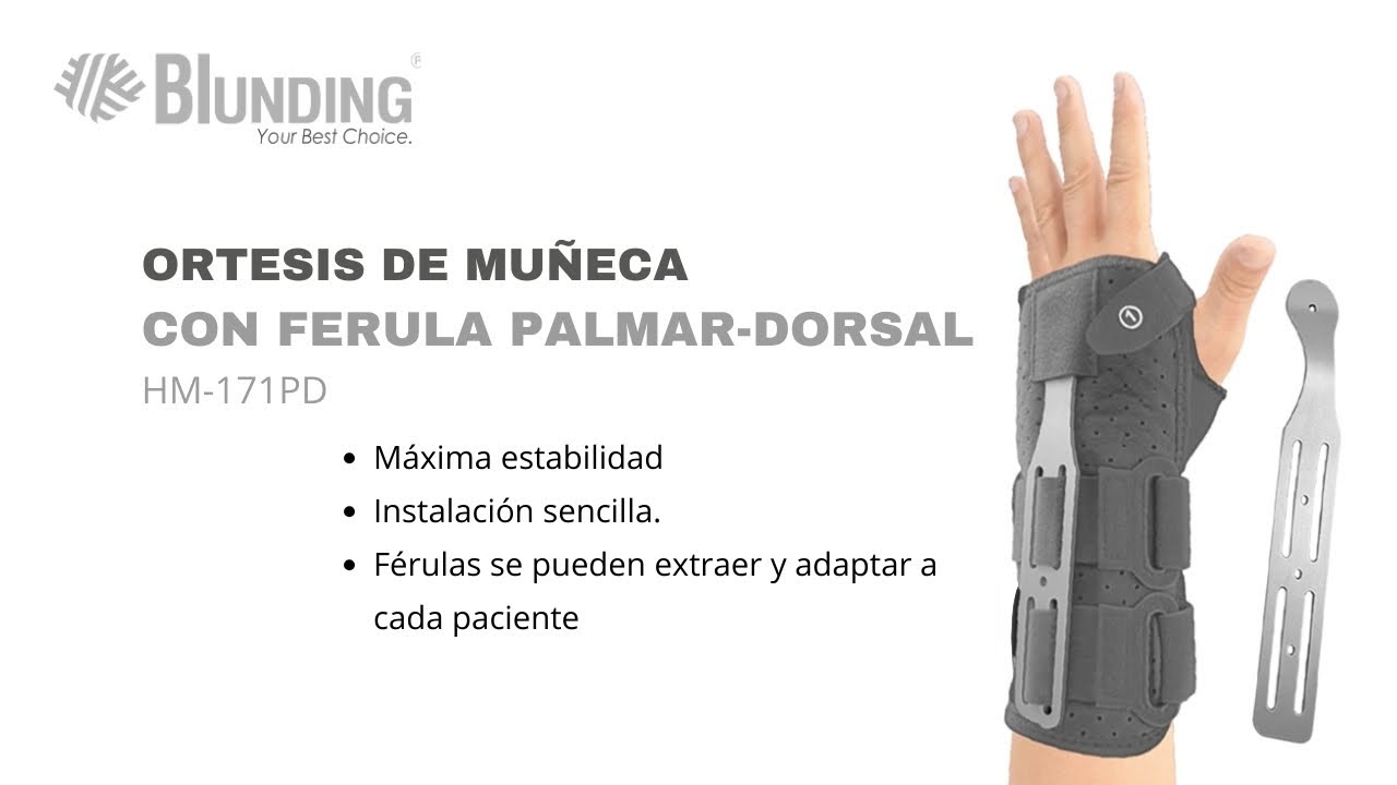 Orliman Ortesis Activa Base Palmar Y Flexoextension Metacarp.  T/2  Osm 010C