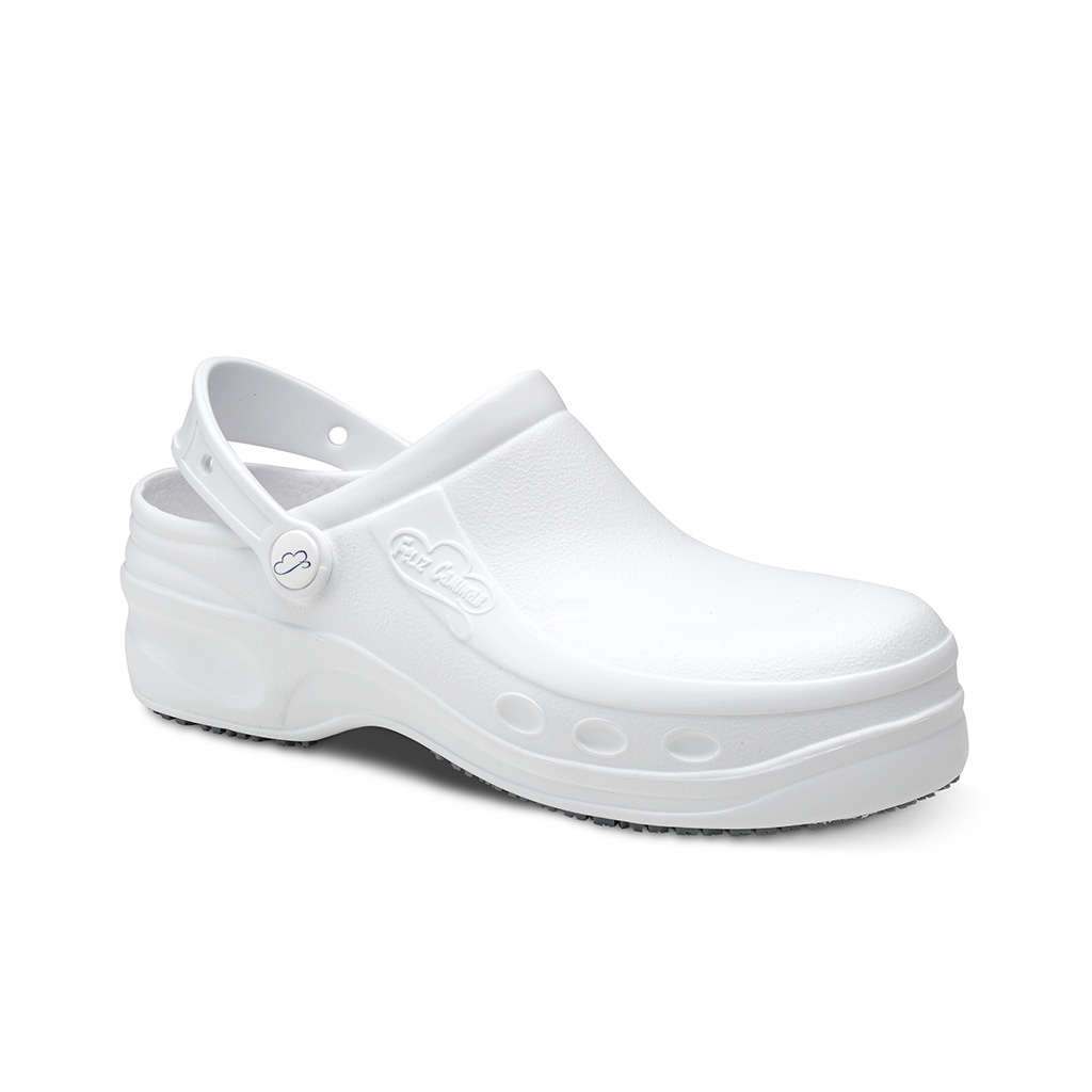 Zueco Feliz Caminar Mod. Flotantes Blanco T-41