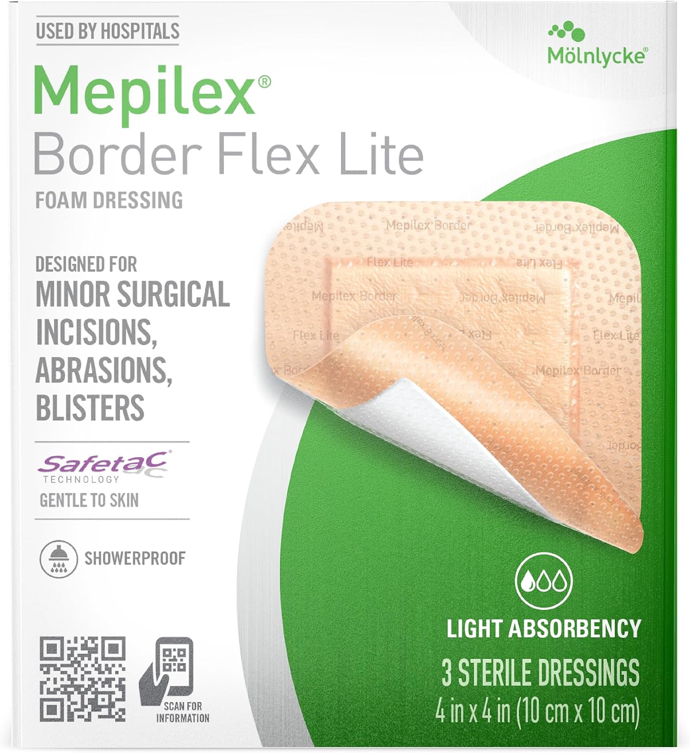 Mepilex Apositos 10X10 5U.