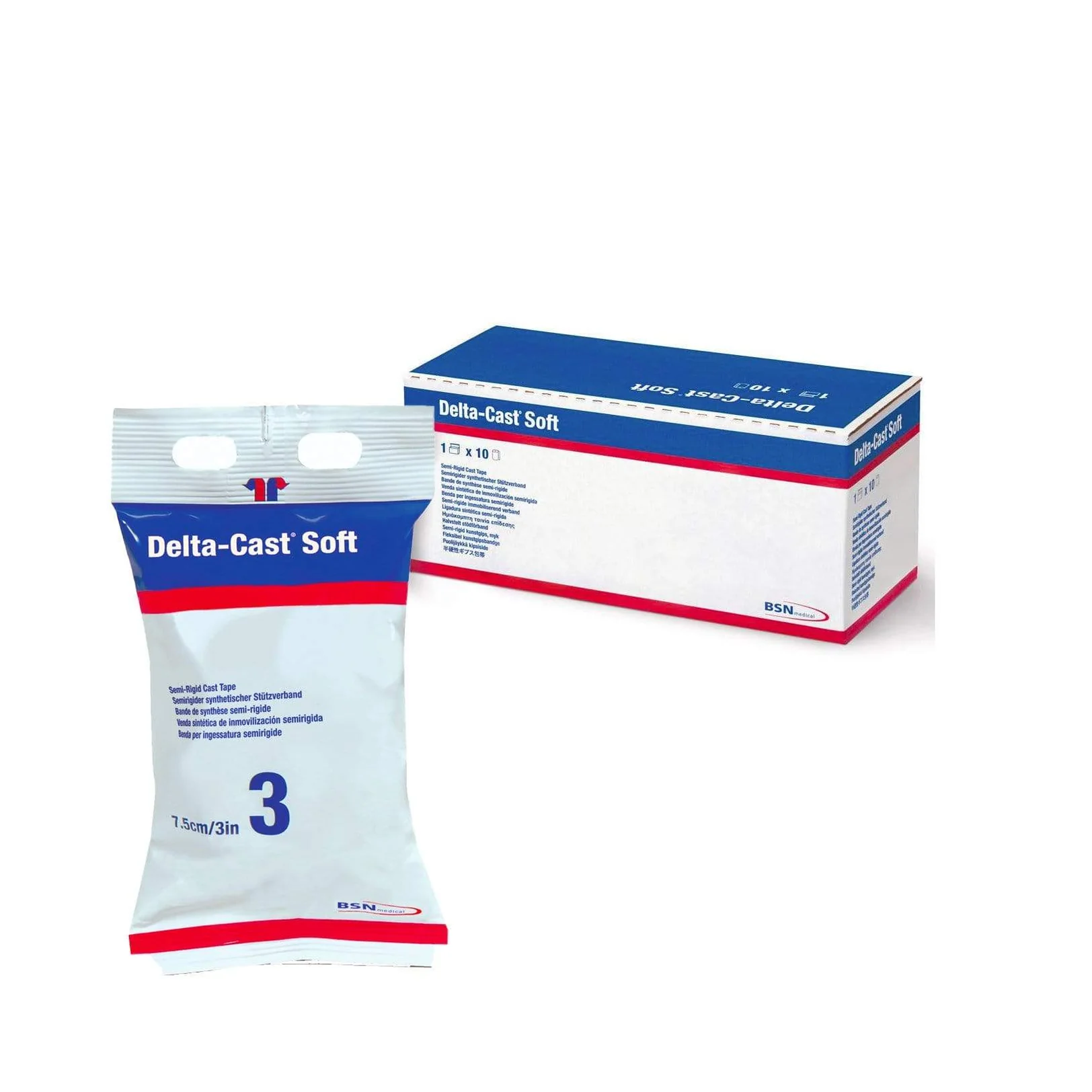 Delta Cast Soft Nº1 2,5X1,8Cm Caja 10 Unidades