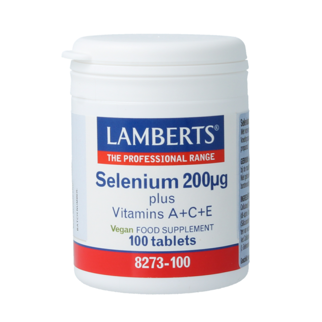 Lamberts Selenio + Vitaminas A, C Y E 100 Cop