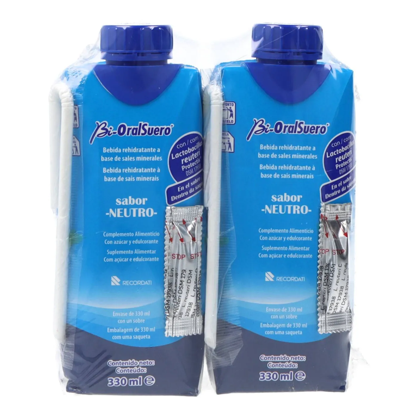 Bioralsuero 2 Tetrabriks 330 ml Sabor Neutro