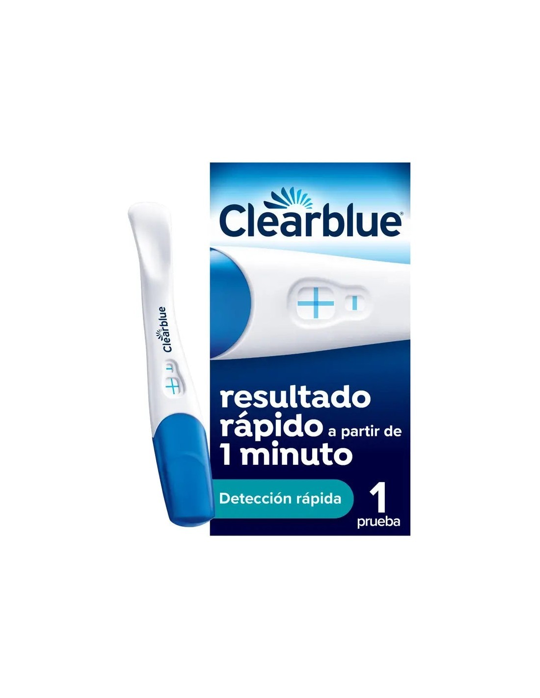 Test De Embarazo Deteccion Rapida Clearblue 1 Unidad