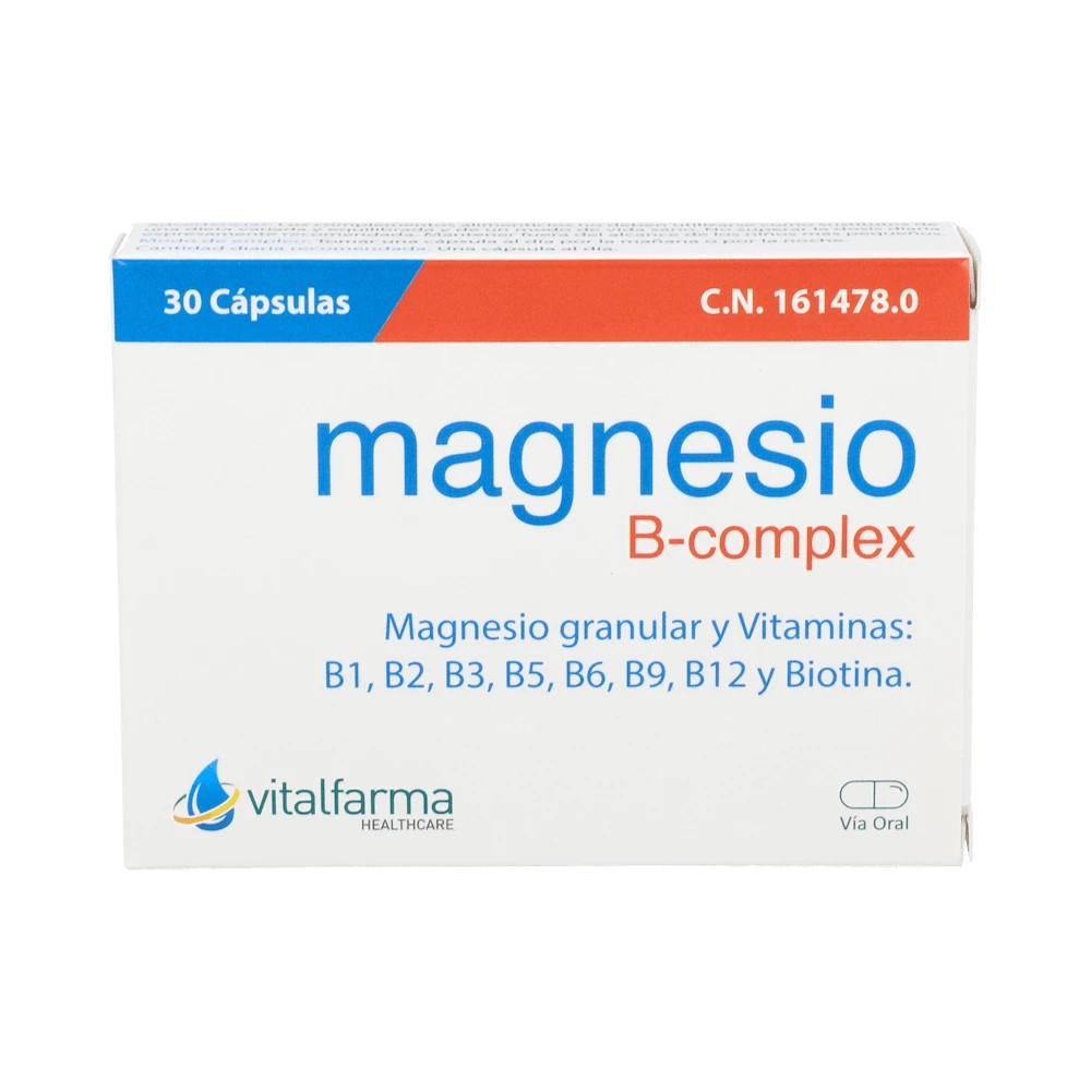 Magnesio B Complex 30 Capsulas