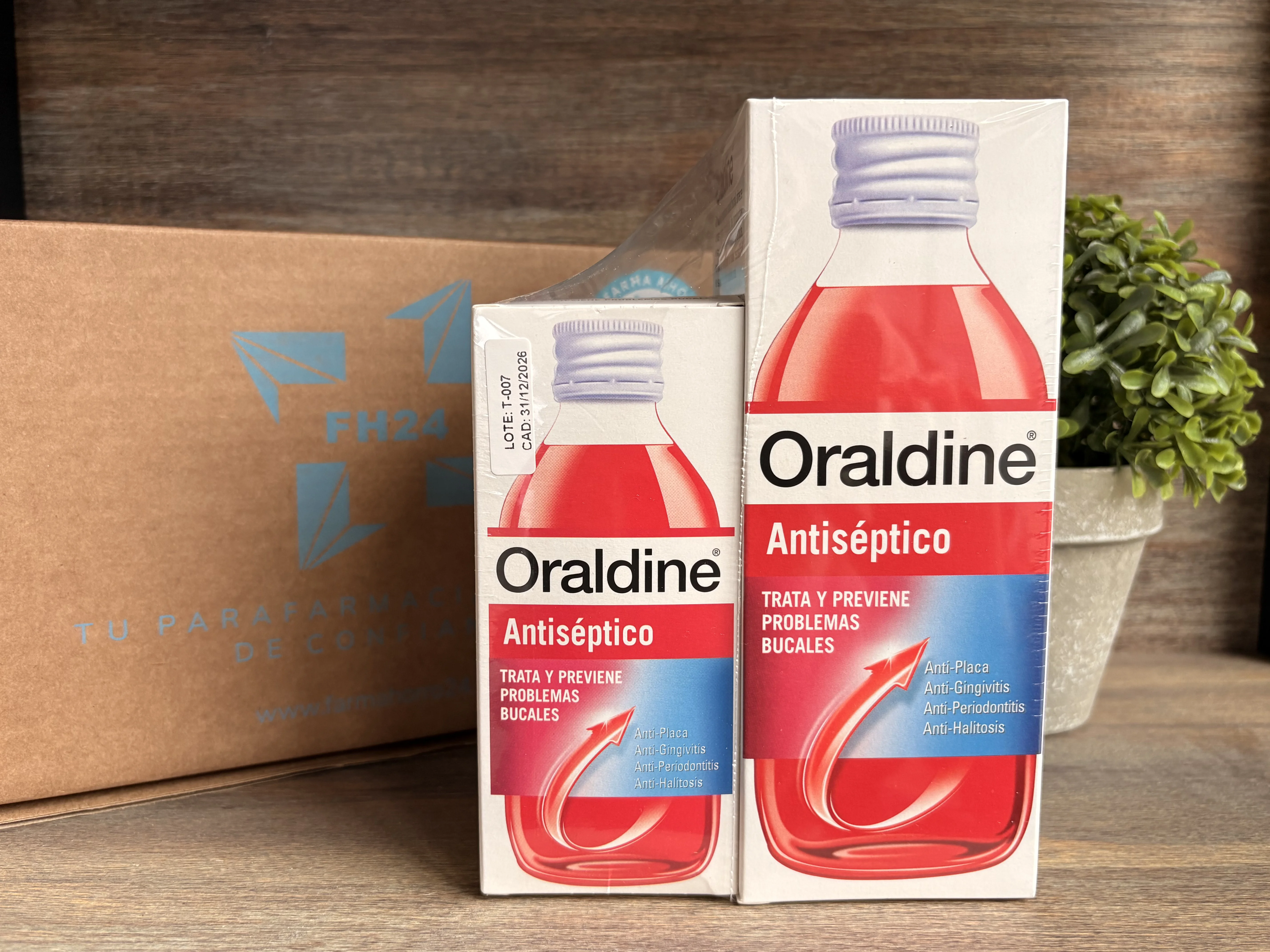 Oraldine Antiseptico Pack  400 ml + 200 ml