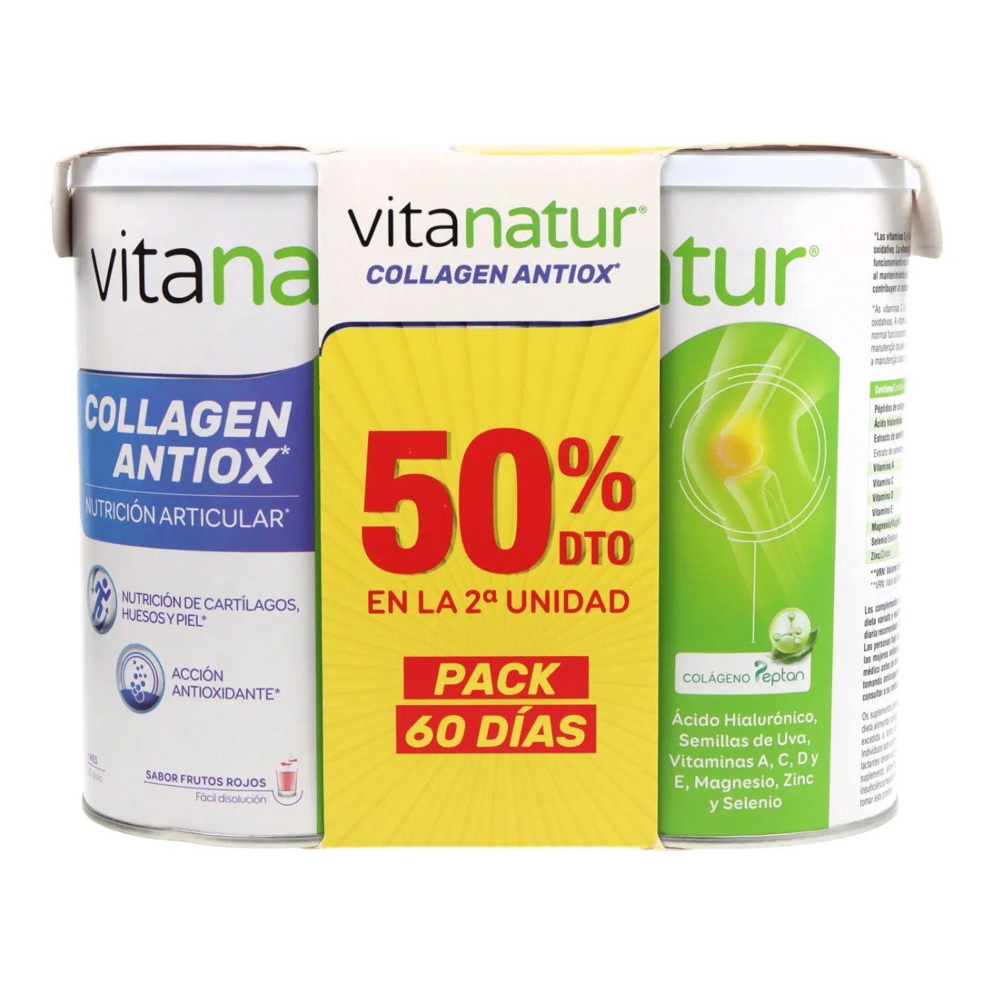 Vitanatur Collagen Antiox Plus 1 Envase 360 g