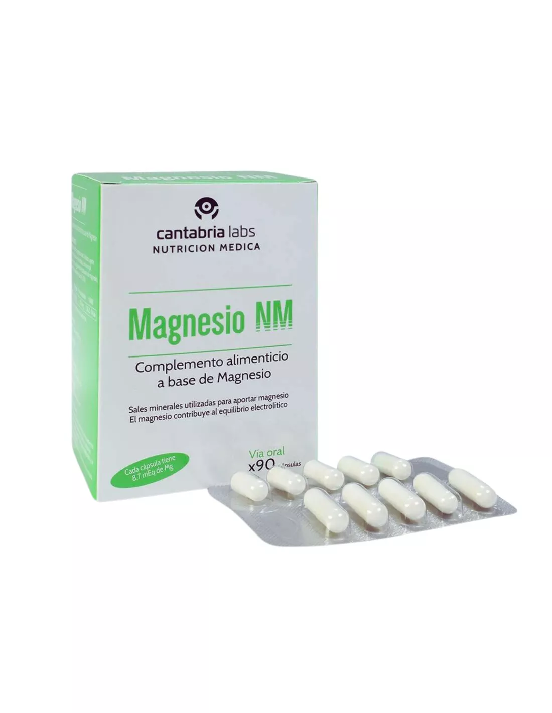 Magnesio Nm 90 Capsulas