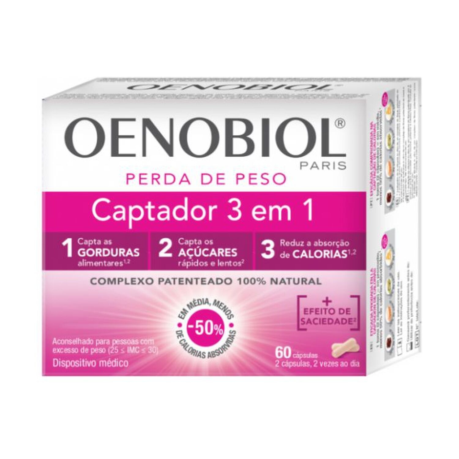 Oenobiol Captador 3 En 1 60 Capsulas