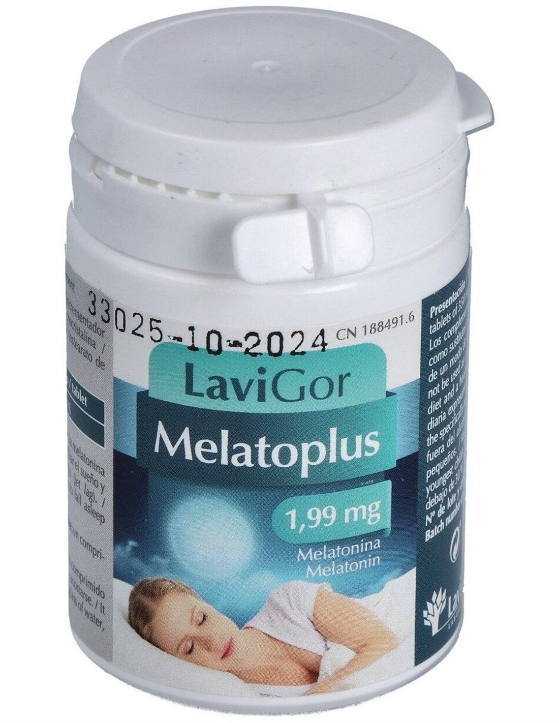 Lavigor Melatoplus 1,99 mg 60 Comprimidos