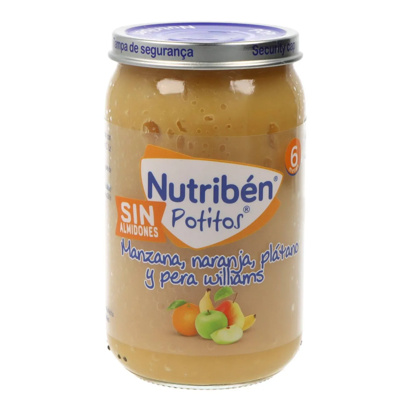 Nutriben Platano Manzana 1 Potito Grandote 250 g