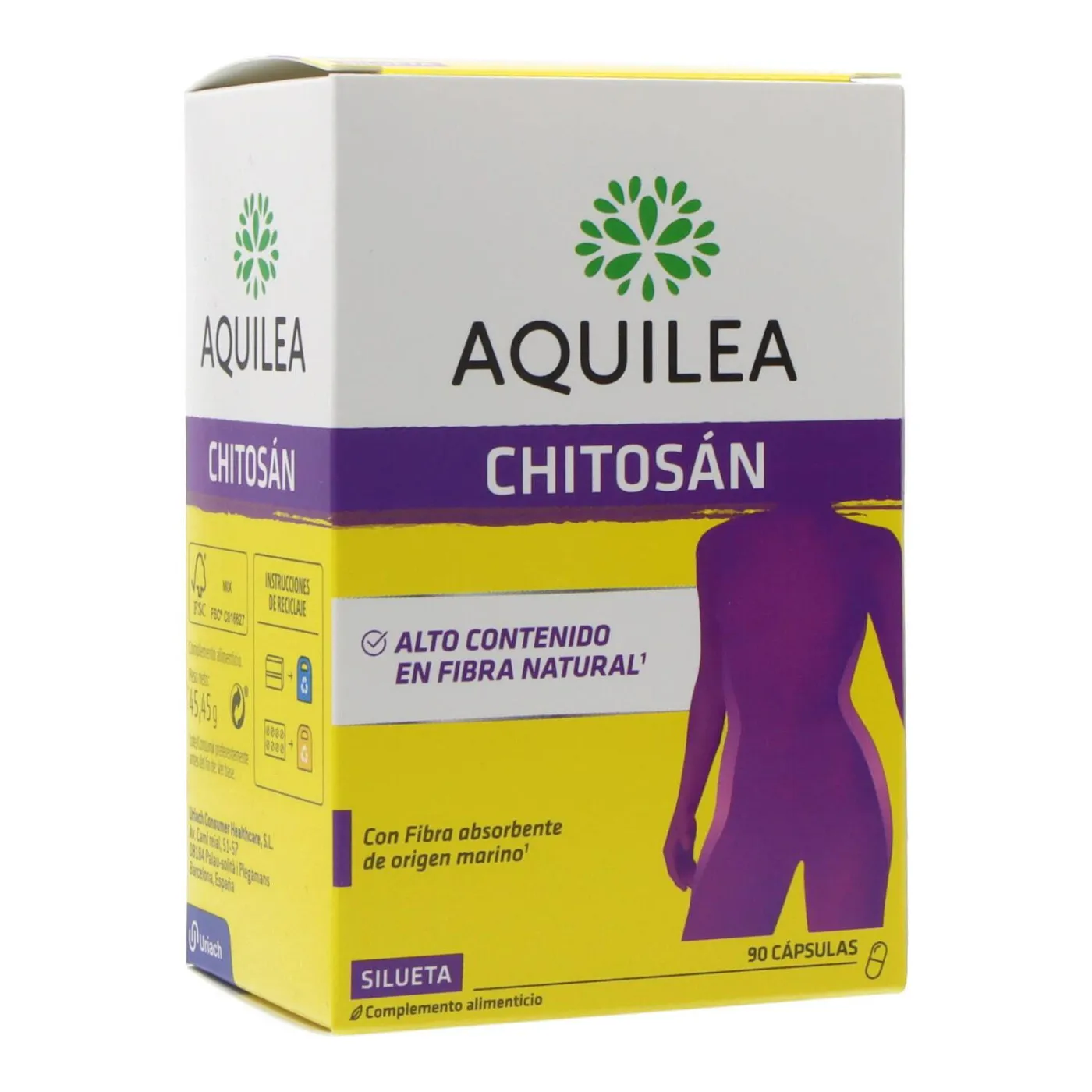 Aquilea Chitosan 90 Capsulas