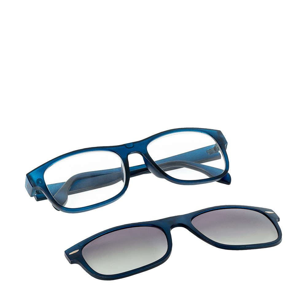 Gafas De Presbicia 1 Dioptria Acofarma Nesira 1 Unidad 22/23 Color Marino + Clip Solar Polarizada