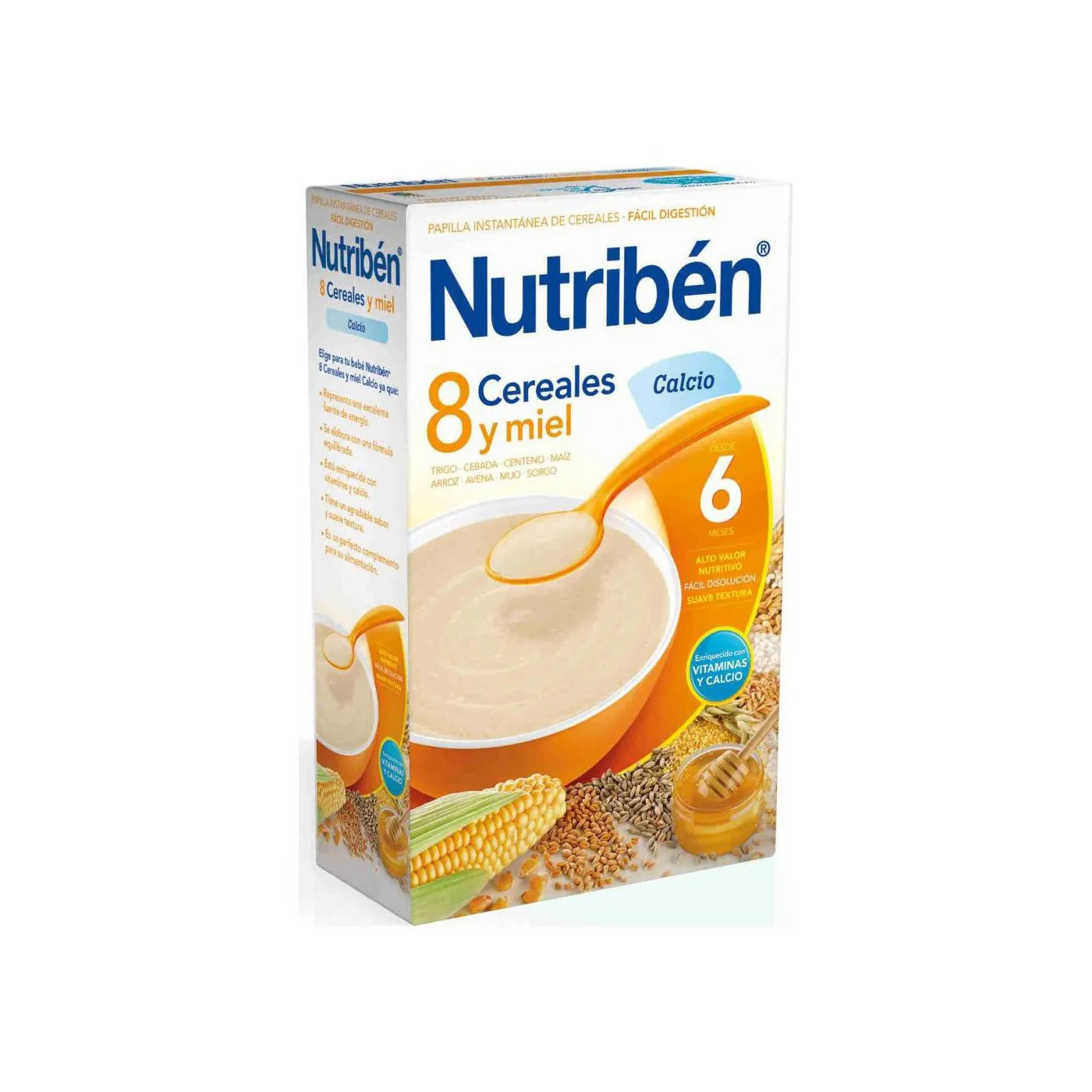 Nutriben 8 Cereales Y Miel 1 Envase 600 g