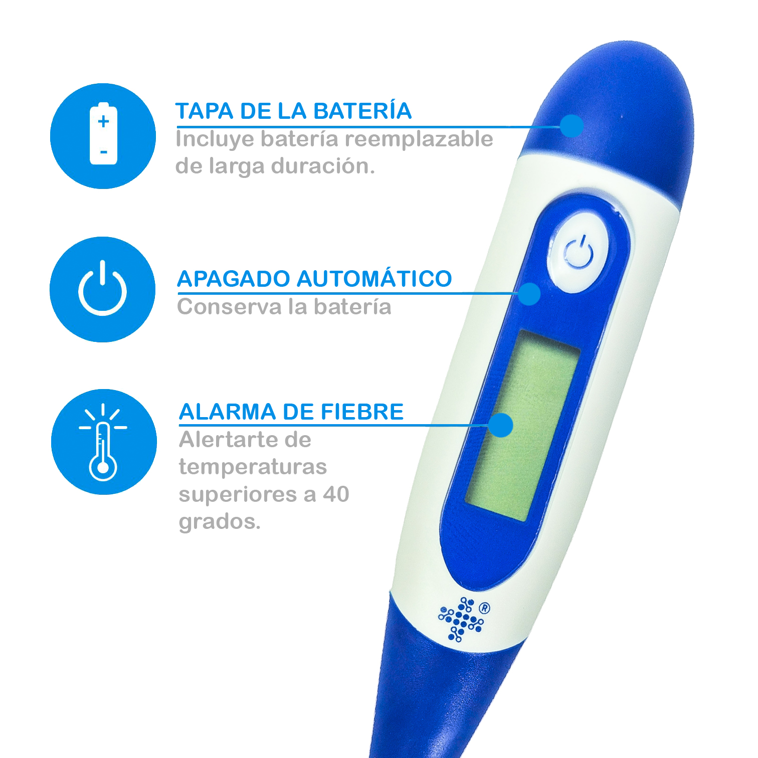 Termometro Digital Flexible Xl Inko Medical