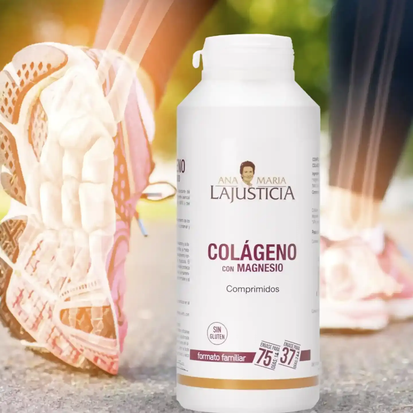 Colageno Marino Con Magnesio Y Vitamina C Ana Maria Lajusticia 1 Envase 350 g Sabor Sandia