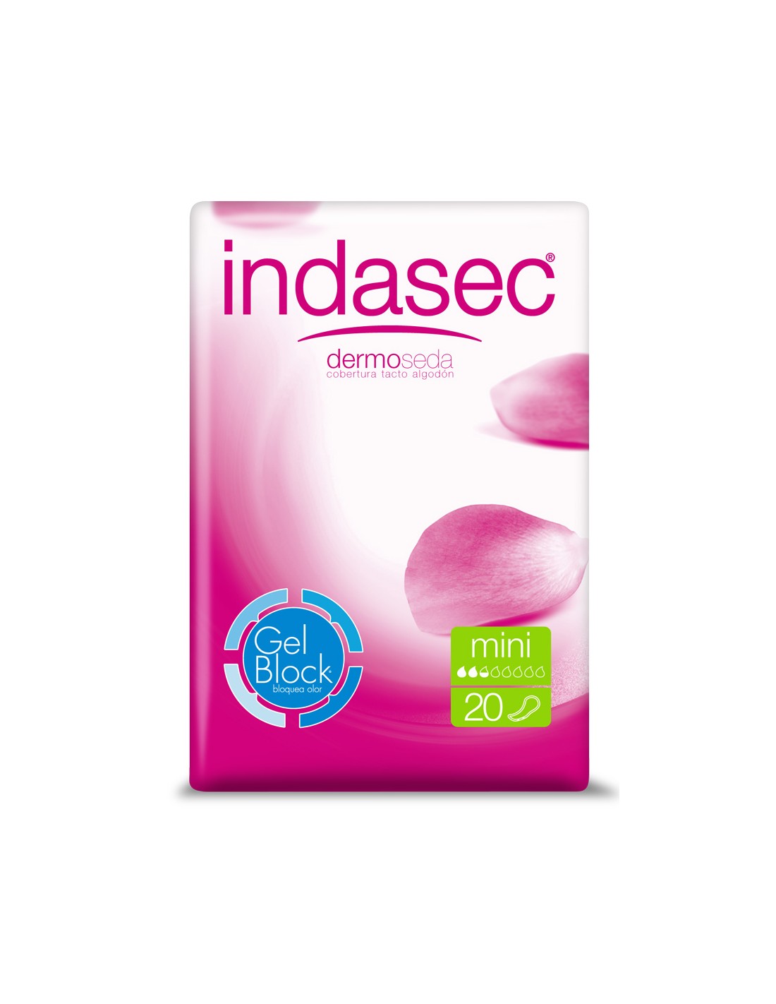 Compresa Perdidas Leves Indasec Discreet Mini 22 Unidades