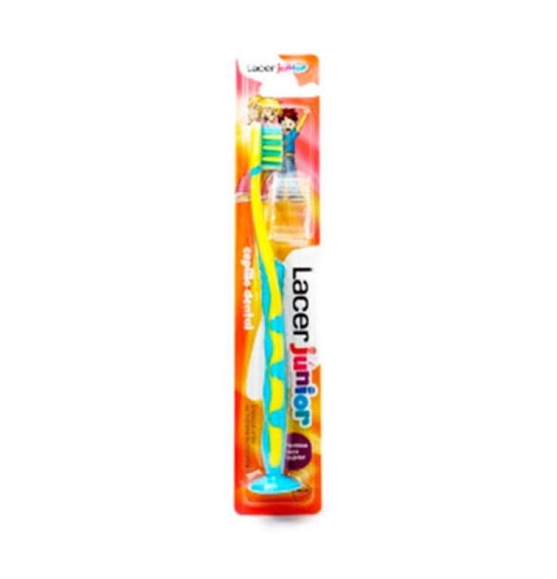 Cepillo Dental Infantil Lacer Junior Ventosa 1 Unidad
