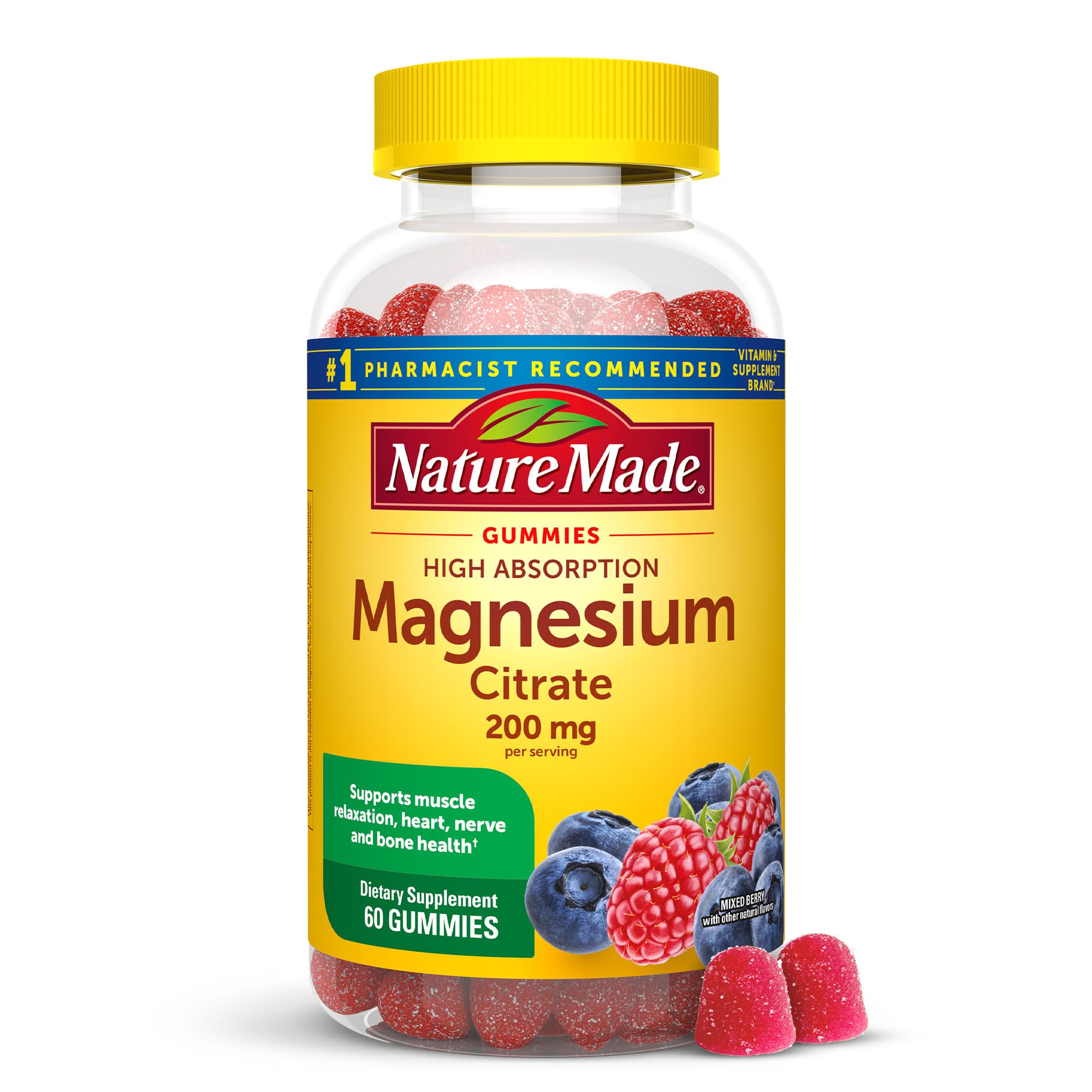 Gummies Citrato Magnesio 75 Gominolas Natur Import