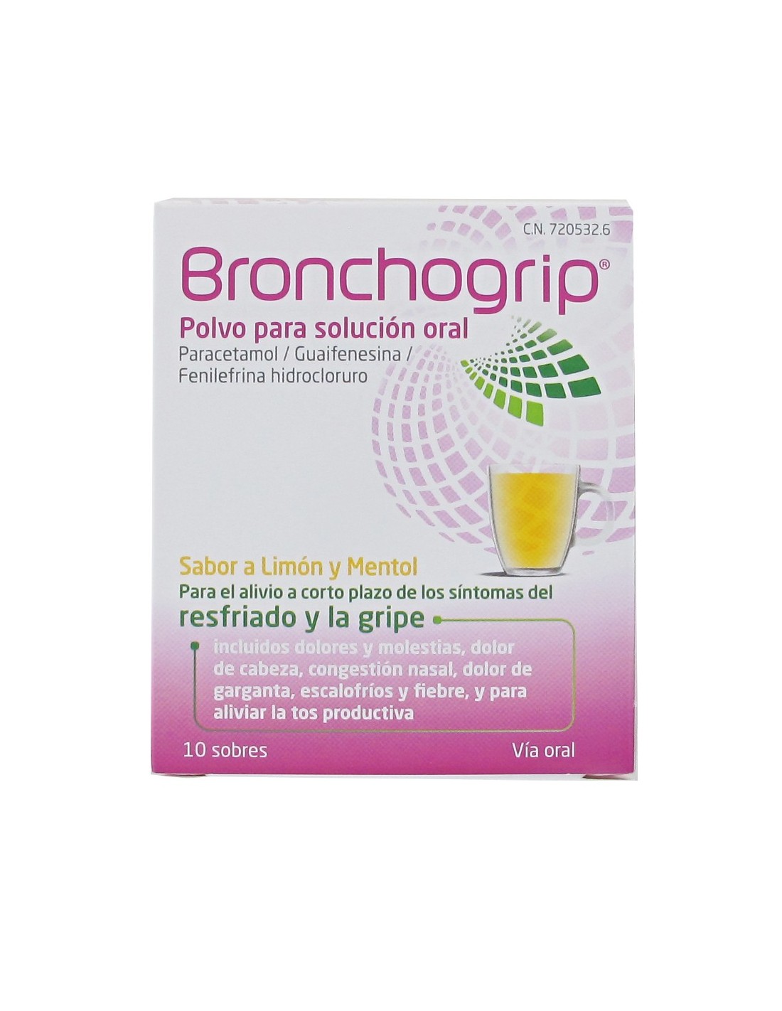 Bronchogrip 10 Sobres Polvo Para Solucion Oral