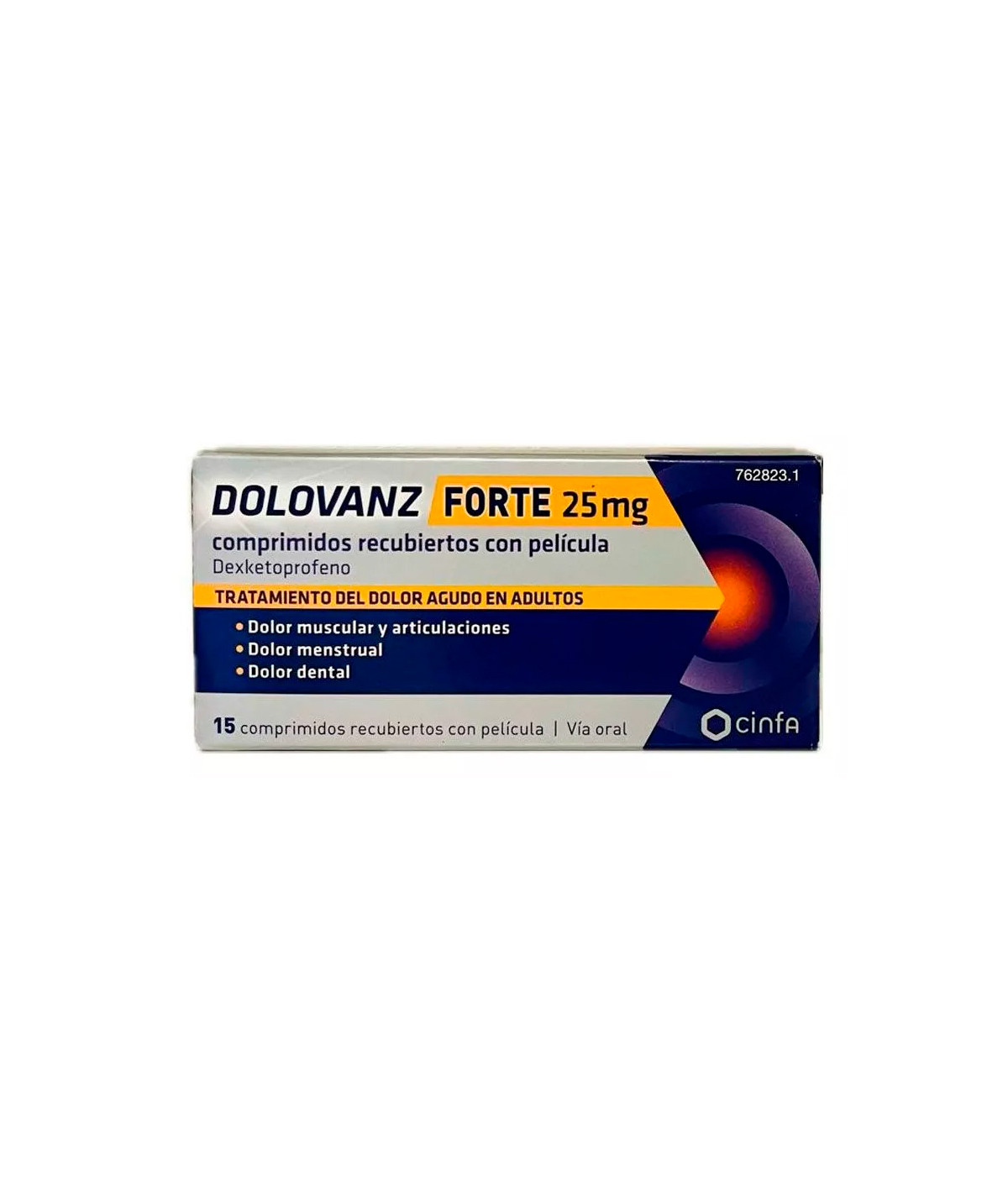 Dolovanz Forte 25 mg 15 Comprimidos Recubiertos