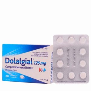 Dolalgial 125Mg 20 Comprimidos Recubiertos