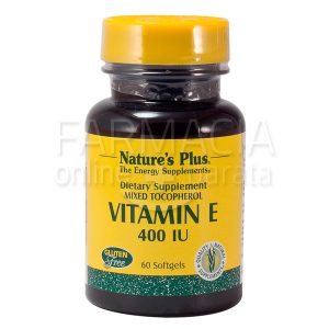 Nature´s Plus Vitamina E 400IU 60 perlas