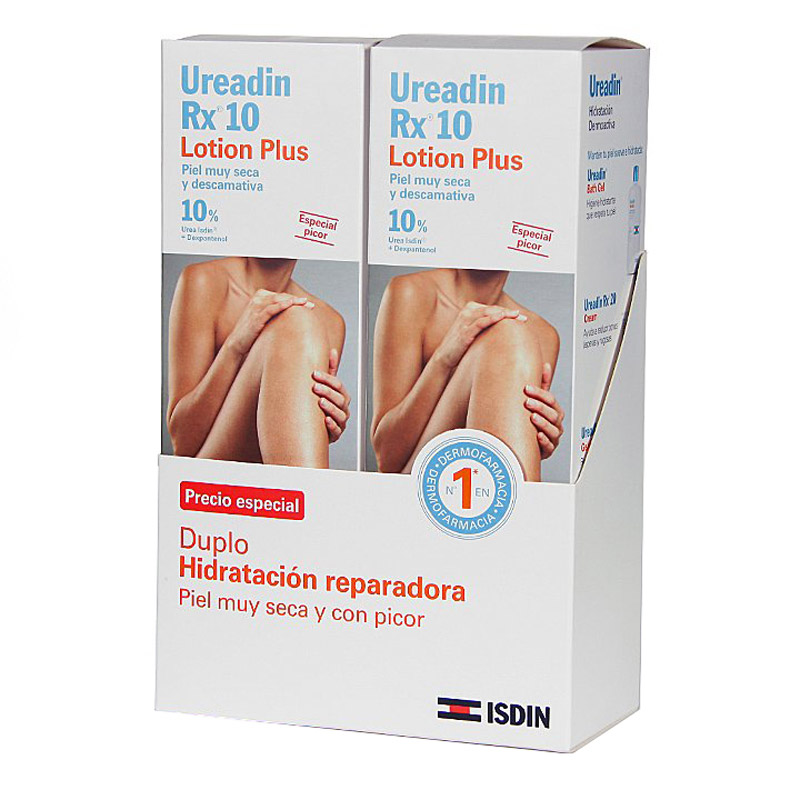 Ureadin Rx 10 Duplo Loción Plus Piel Muy Seca y Descamativa 400ml + 400ml