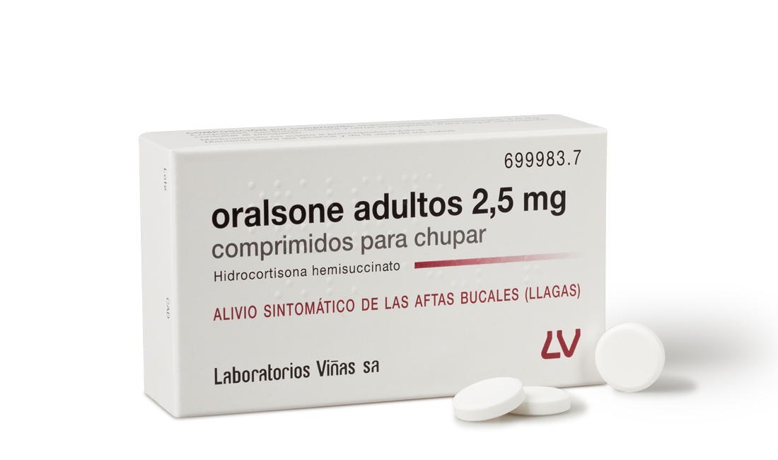 Oralsone Adultos 2,5 Mg 12 Comprimidos para Chupar