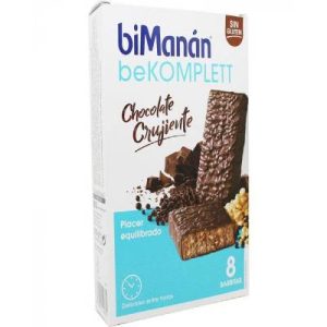 Bimanan Barritas Komplett Chocolate Crujiente 8 Unidades