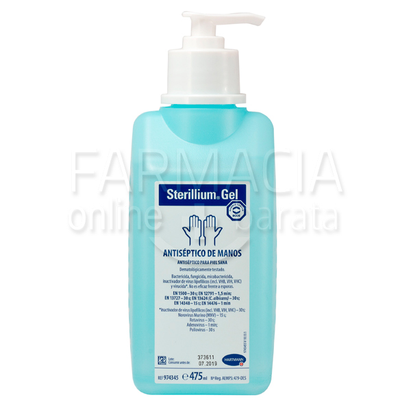 Sterillium Gel Antiseptico Piel Con Valvula 475 Ml