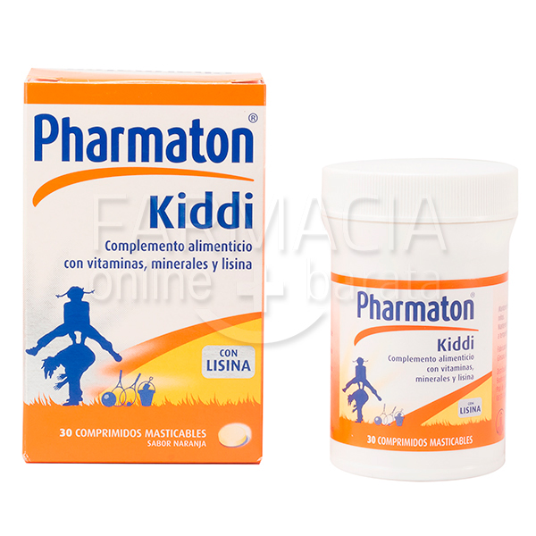 Pharmaton Kiddi 30 Comprimidos Masticables 1 Pharmaton Kiddi 30 Comprimidos Masticables