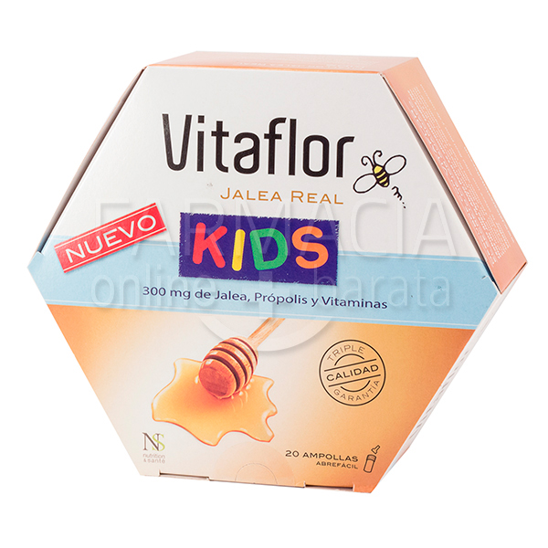 Vitaflor Jalea Real Kids ampolla bebible 10 ml 20 ampollas