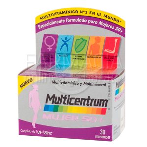 Multicentrum Mujer 50+30 Comprimidos