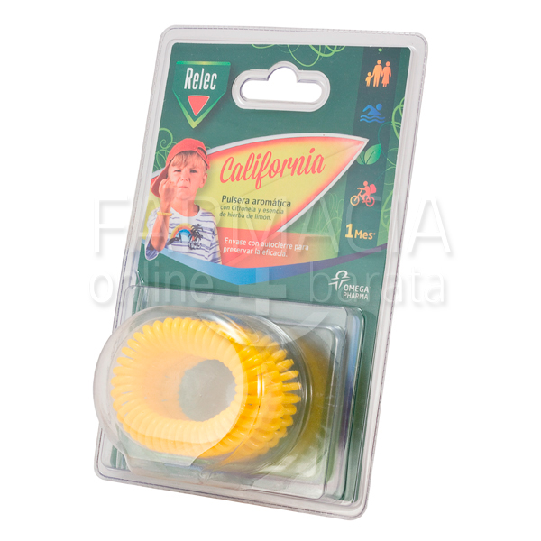 Relec Pulsera Antimosquitos California 3 Unidades