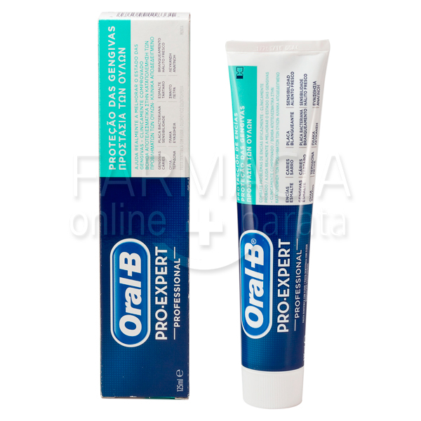 Oral B Pro Expert Professional Pasta Menta Protección de Encías 125ml
