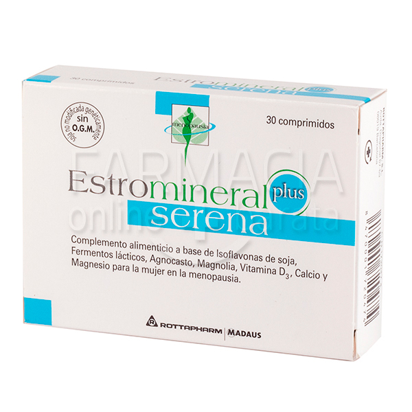Estromineral Serena Plus 30 Comprimidos 1 Estromineral Serena Plus 30 Comprimidos