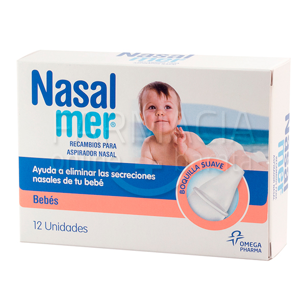 Nasalmer recambios para aspirador nasal 12 uds