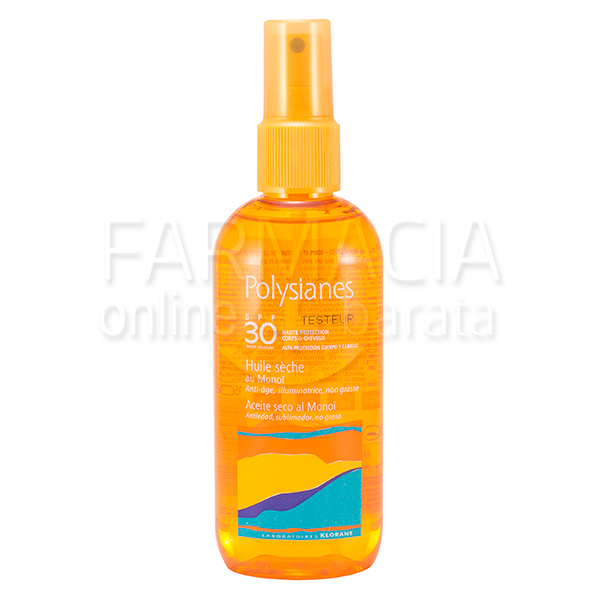 Polysianes Aceite Seco Monoi SPF 30 150 Ml