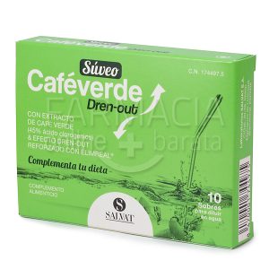 Suveo Café Verde Dren-Out Salvat 10 Sobres