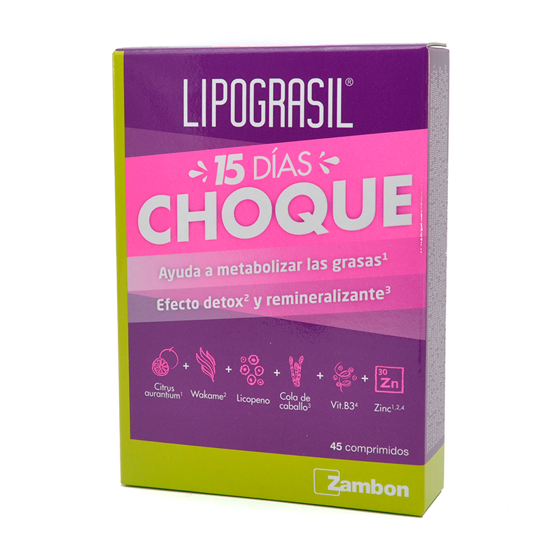 Lipograsil 15 Dias de Choque 45 Comprimidos
