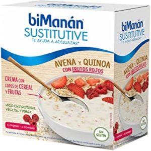 Bimanan Sustitutive Avena y Quinoa con Frutos Rojos 5 Sobres