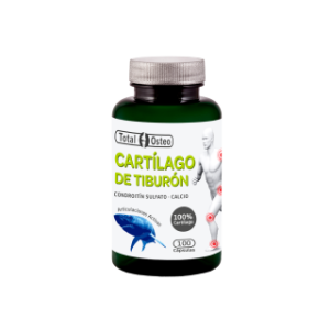 Total Osteo Cartílago de Tiburón 100 Cápsulas