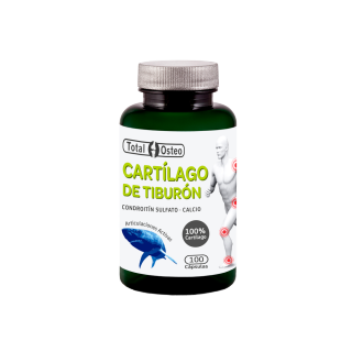 Total Osteo Cartílago de Tiburón 100 Cápsulas 1 Total Osteo Cartílago de Tiburón 100 Cápsulas