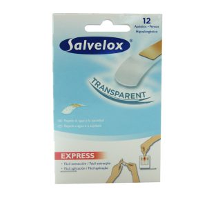 Salvelox Apósitos Plástico Transparente 12 Unidades