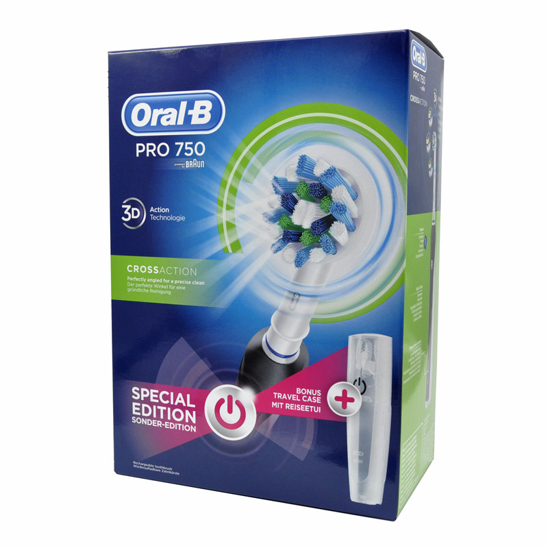 Oral-B Pro 750 CrossAction Cepillo Eléctrico Recargable