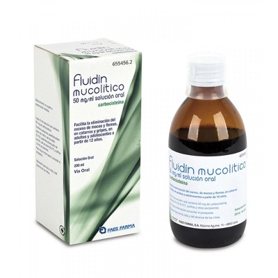 Fluidin Mucolítico Solución 200 Ml