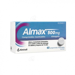 Almax 500 Mg 60 Comprimidos Masticables