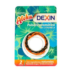 Dexin Pulsera Aromática Con Citronela  2 Pulseras