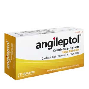 Angileptol Miel Limon 30 Comprimidos