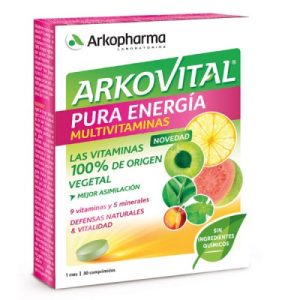 Arkovital Pura Energía Multivitaminas 30 Comprimidos